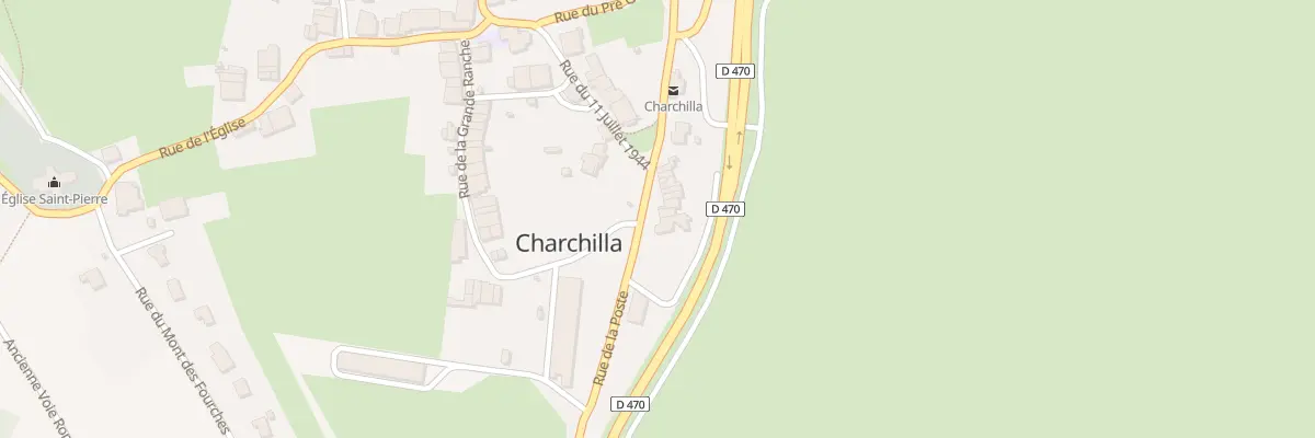 Plan du 15 Rue de la Poste à Charchilla