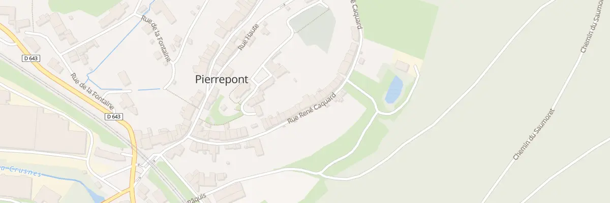 Plan du 24 Rue Caquard Rene à Pierrepont