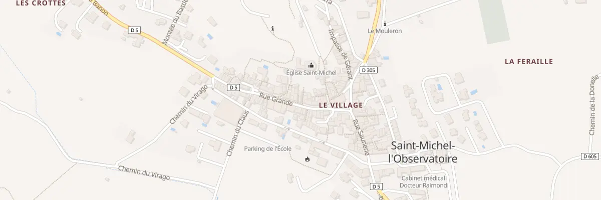 Plan du 144 Le Village à Saint-Michel-l’Observatoire
