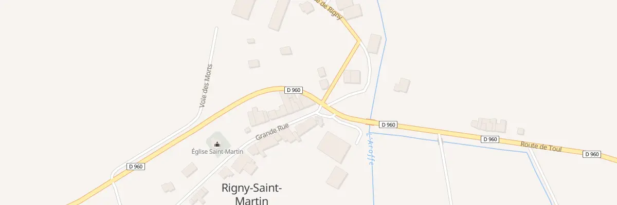 Plan du 2 Gr Grande Rue à Rigny-Saint-Martin
