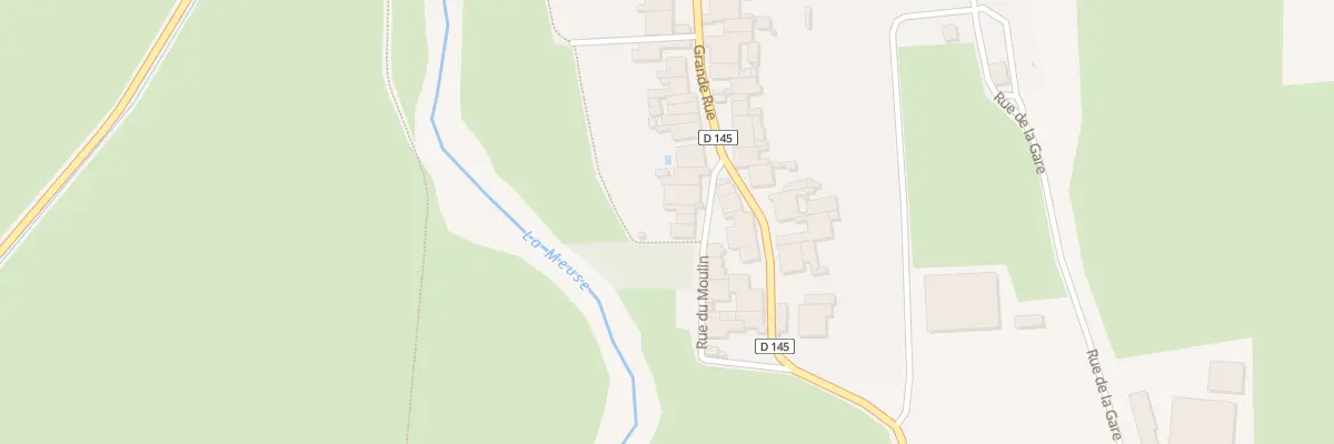 Plan du 6 Rue du Moulin à Sauvigny