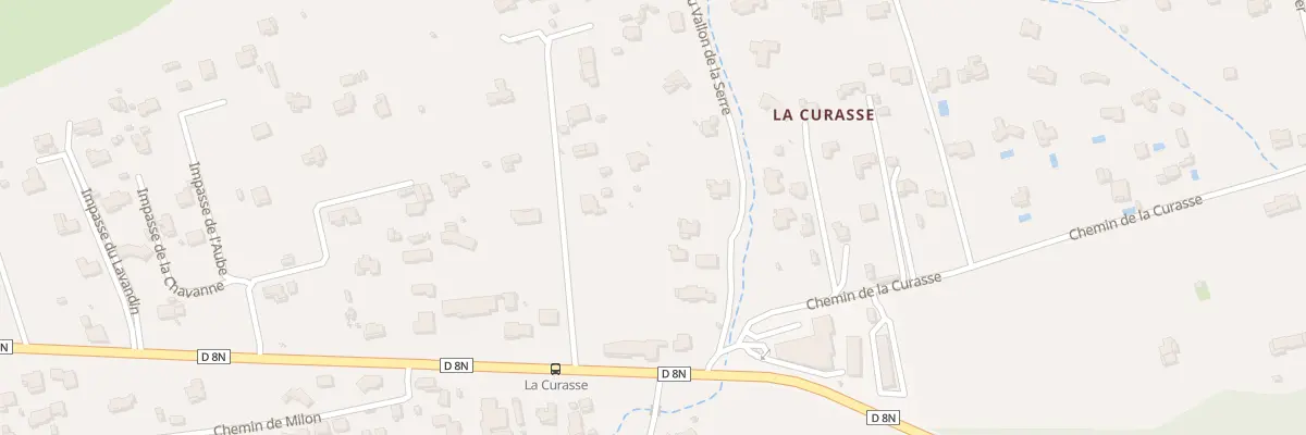 Plan du 92 Che de l’Escandihado à Cuges-les-Pins