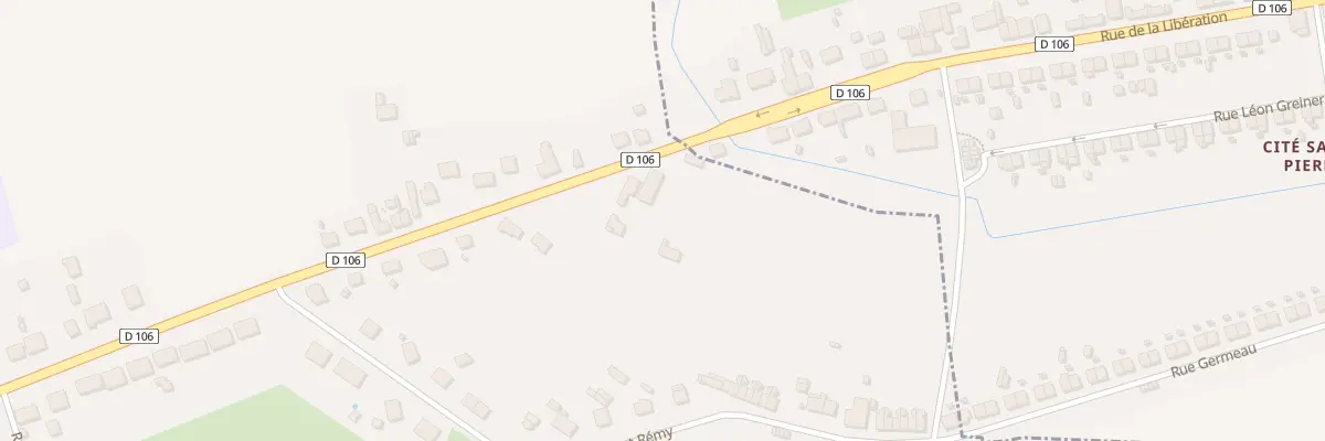 Plan du 74 Rue Abbe Cochenet à Dommary-Baroncourt