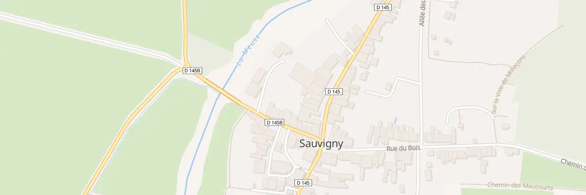 Plan du 5 Rue de Traveron à Sauvigny