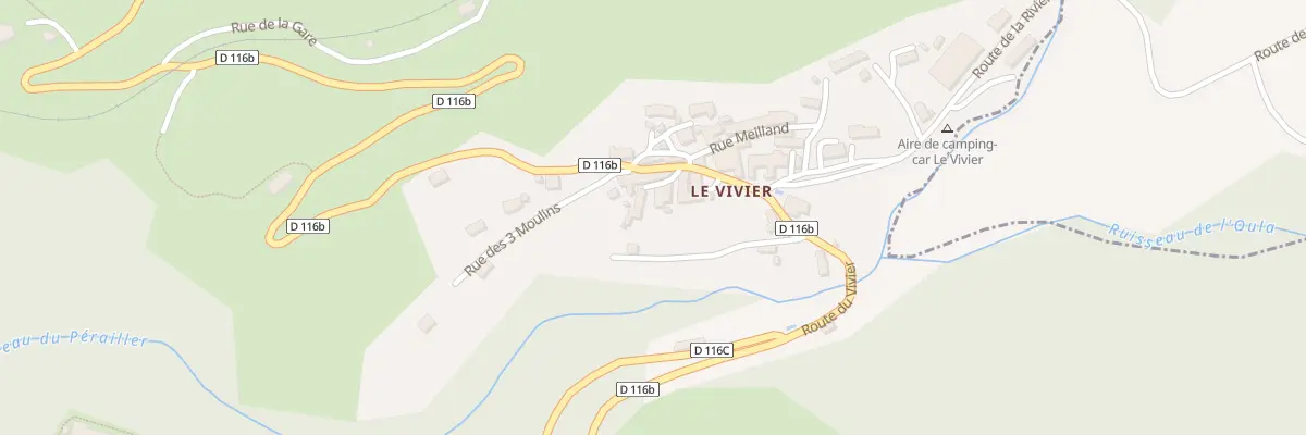 Plan du 5321 Le Vivier à La Motte-Saint-Martin