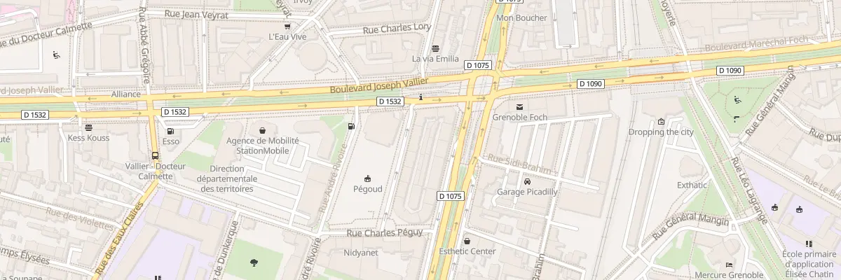 Plan du 3 Rue Louis Le Cardonnel à Grenoble