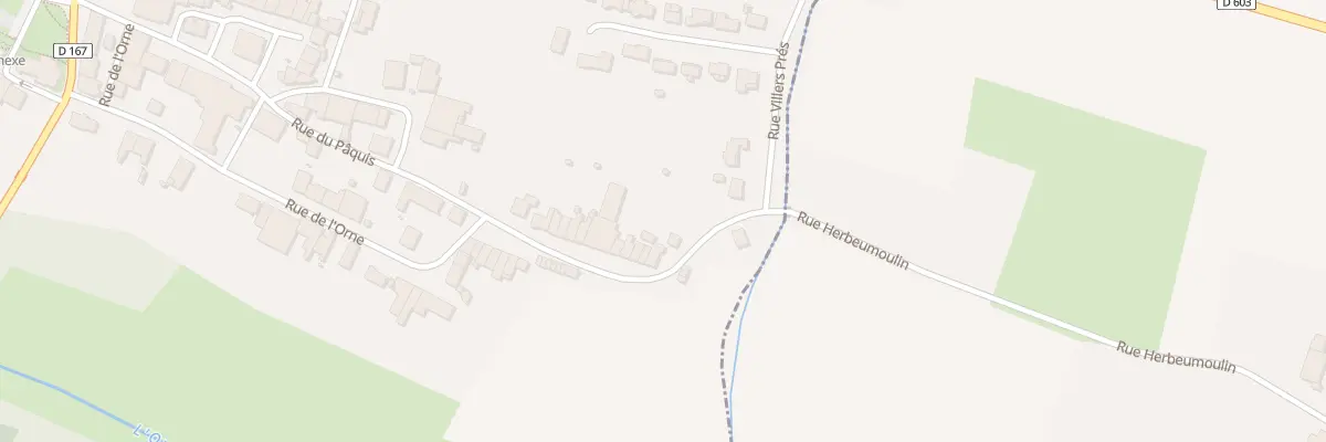 Plan du 43 Rue du Paquis à Buzy-Darmont