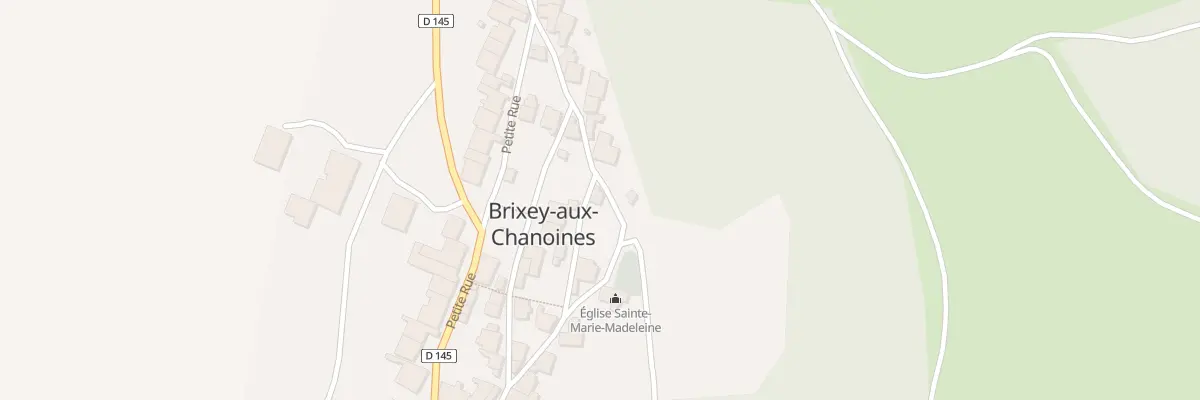 Plan du 6 Rue Haute à Brixey-aux-Chanoines
