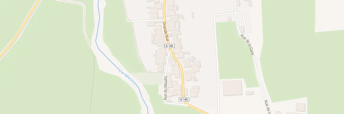 Plan du 24 Gr La Grande Rue à Sauvigny