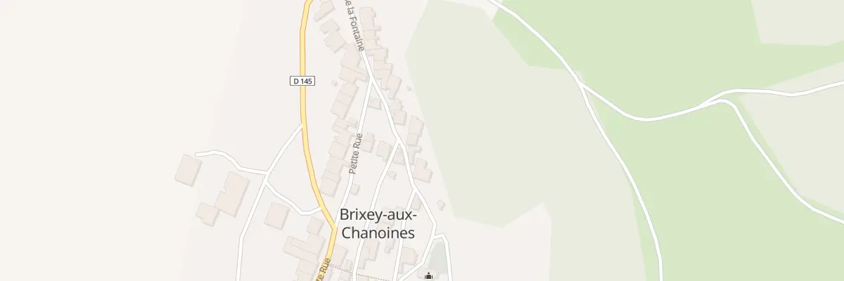 Plan du 19 Rue de la Fontaine à Brixey-aux-Chanoines