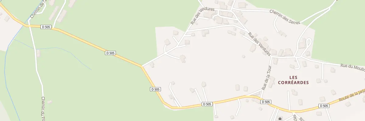 Plan du 80 Rue des Verdures à Lus-la-Croix-Haute