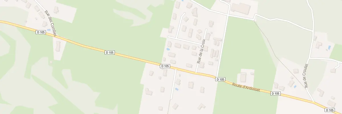 Plan du 38 Rue de la Croix à Ceyzérieu
