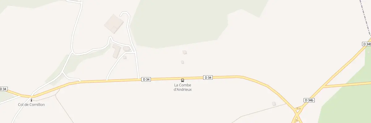 Plan du 5054 L’Homme du Lac à Cornillon-en-Trièves