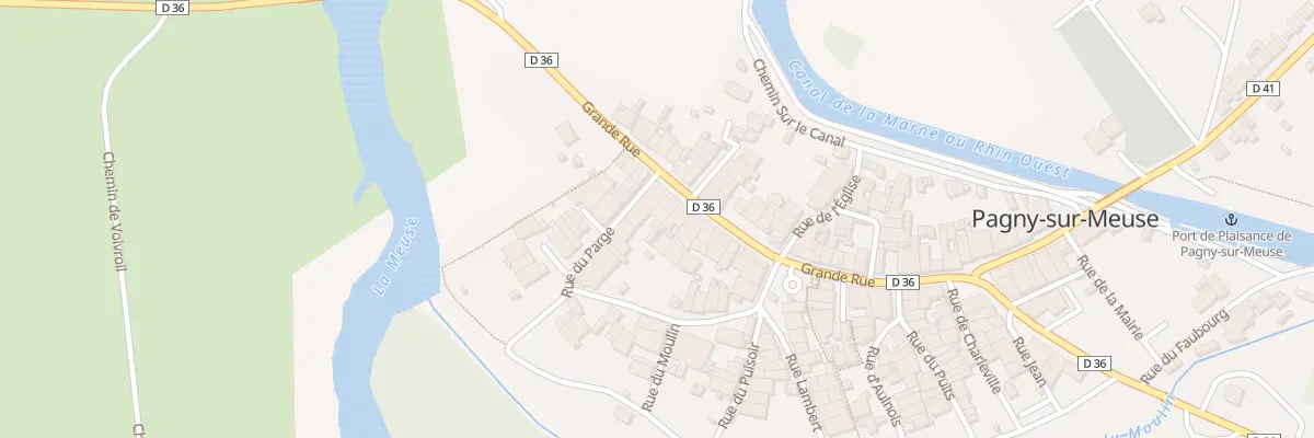 Plan du 31 Gr Grande Rue à Pagny-sur-Meuse
