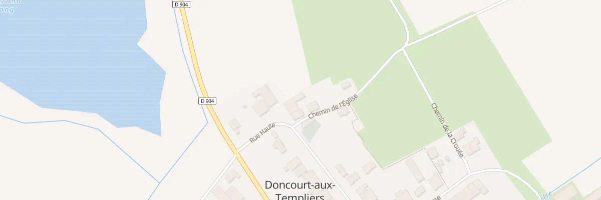 Plan du 1 Gr Grande Rue à Doncourt-aux-Templiers