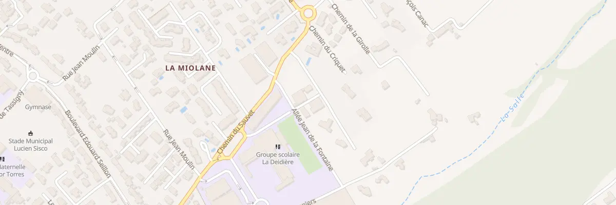 Plan du 320 Che du Sauvet à Saint-Cyr-sur-Mer