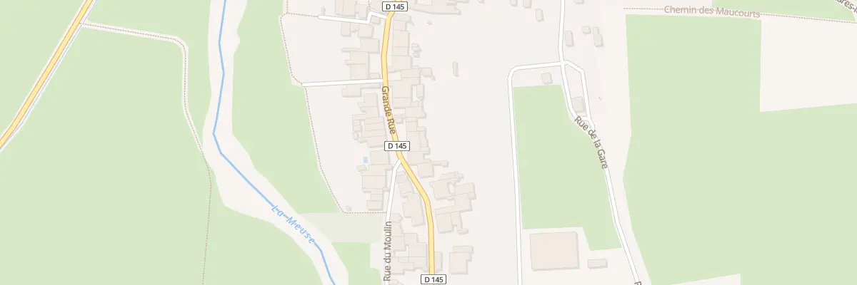 Plan du 19 Gr La Grande Rue à Sauvigny