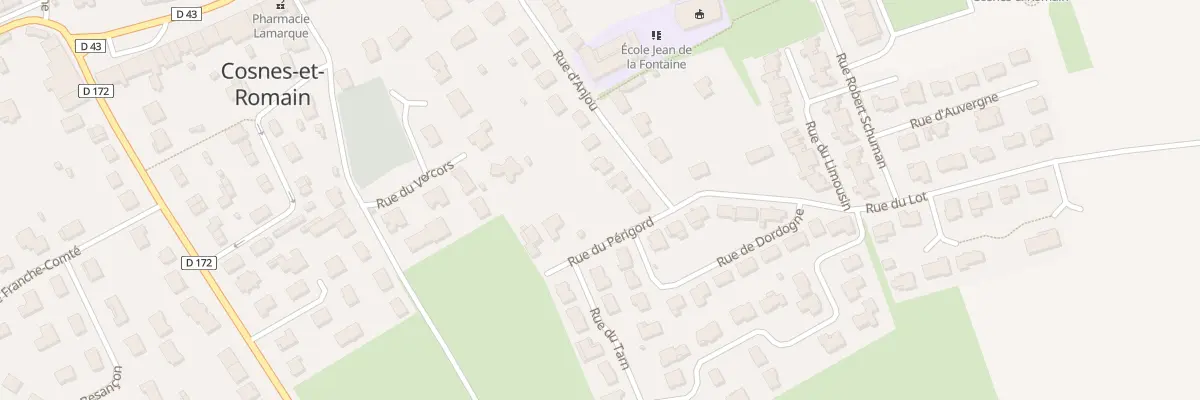 Plan du 18 Rue d’Anjou à Cosnes-et-Romain