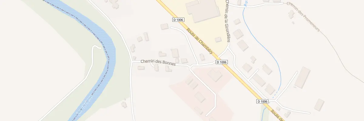 Plan du 98 Che des Bonnes à Saint-Béron