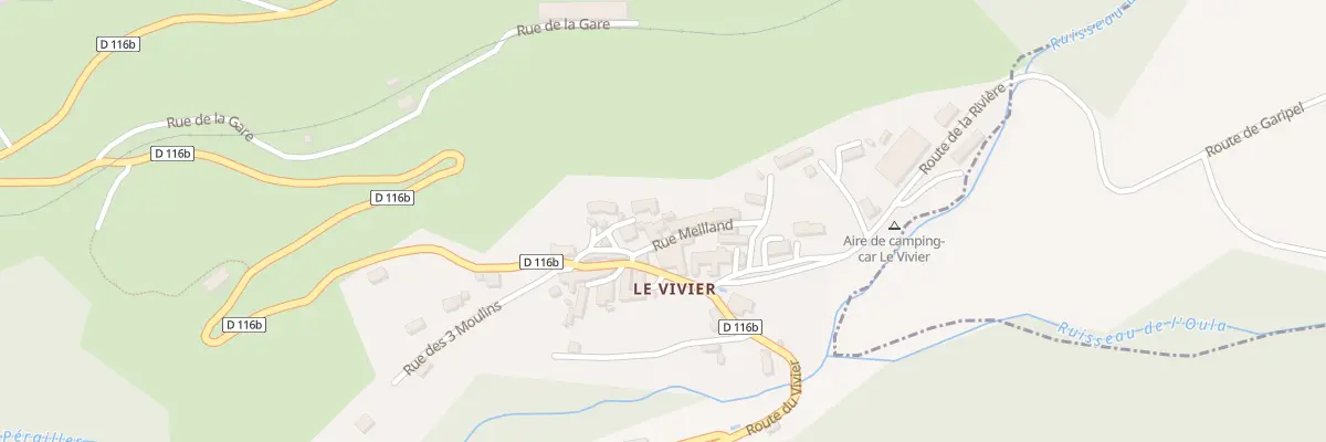 Plan du 41 Rue Meilland à La Motte-Saint-Martin