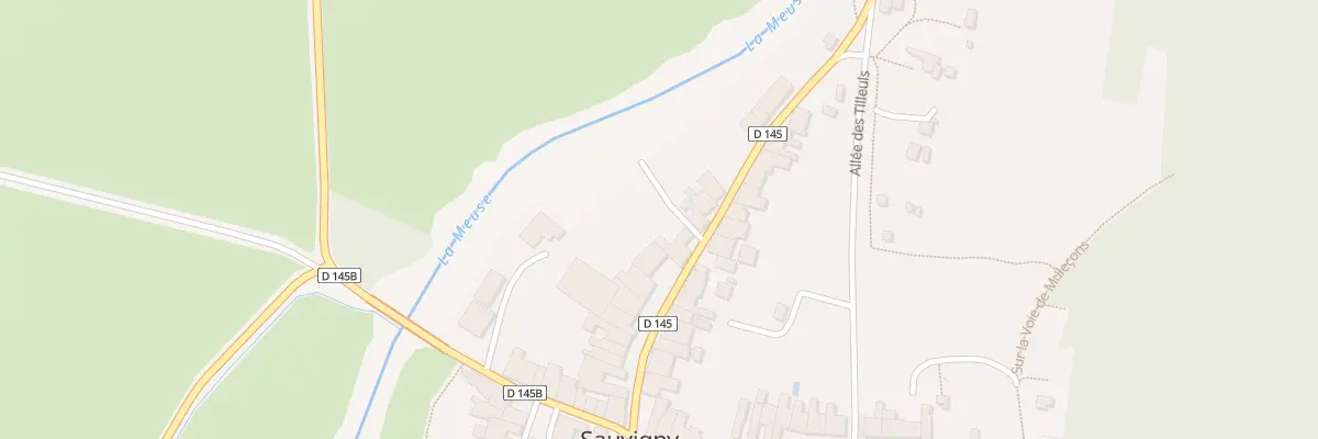 Plan du 13 Rue de Traveron à Sauvigny