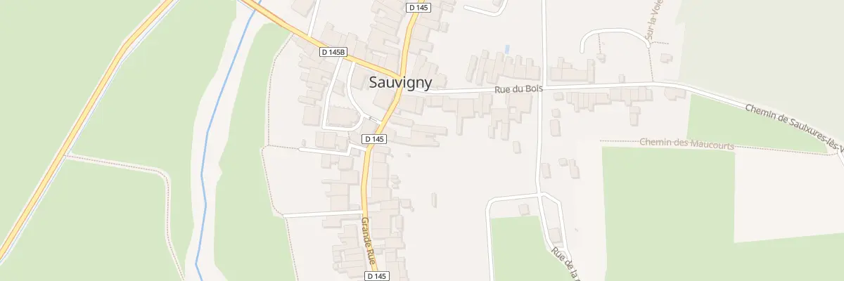 Plan du 3B Gr La Grande Rue à Sauvigny