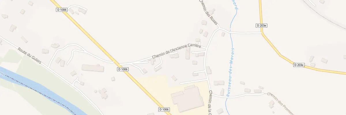 Plan du 117 Che de l’Ancienne Carrière à Saint-Béron