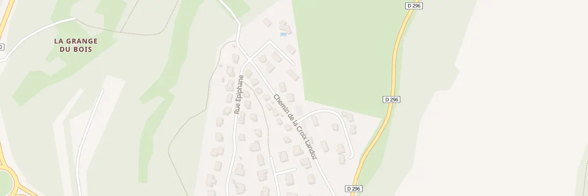 Plan du 4 Che de la Croix Landoz à Moirans-en-Montagne