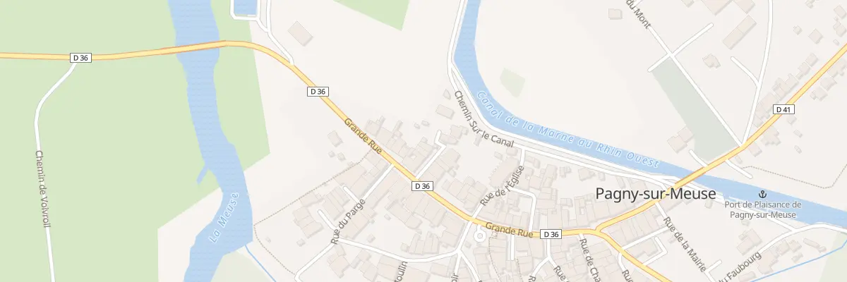 Plan du 3 Rue du Four à Pagny-sur-Meuse