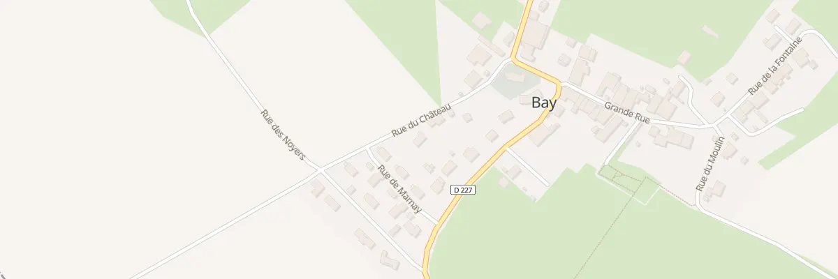 Plan du 11 Rue du Chateau à Bay
