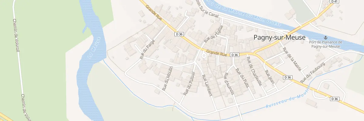 Plan du 4 Rue du Vieux Pont à Pagny-sur-Meuse