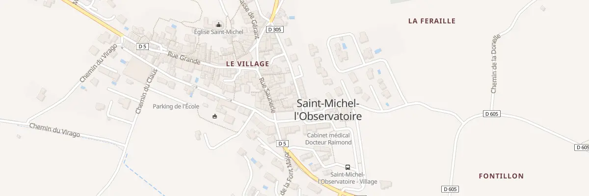 Plan du 39 Rue du Dernier Rempart à Saint-Michel-l’Observatoire