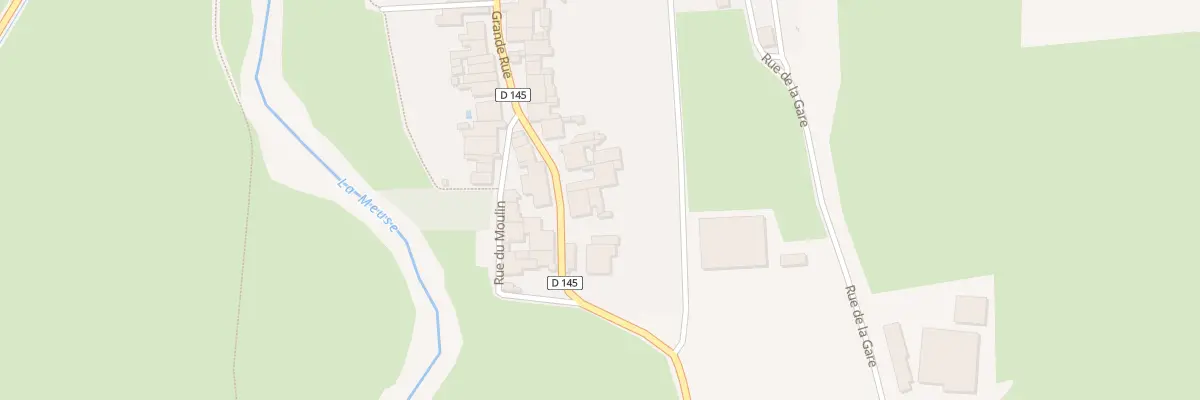 Plan du 29 Gr La Grande Rue à Sauvigny