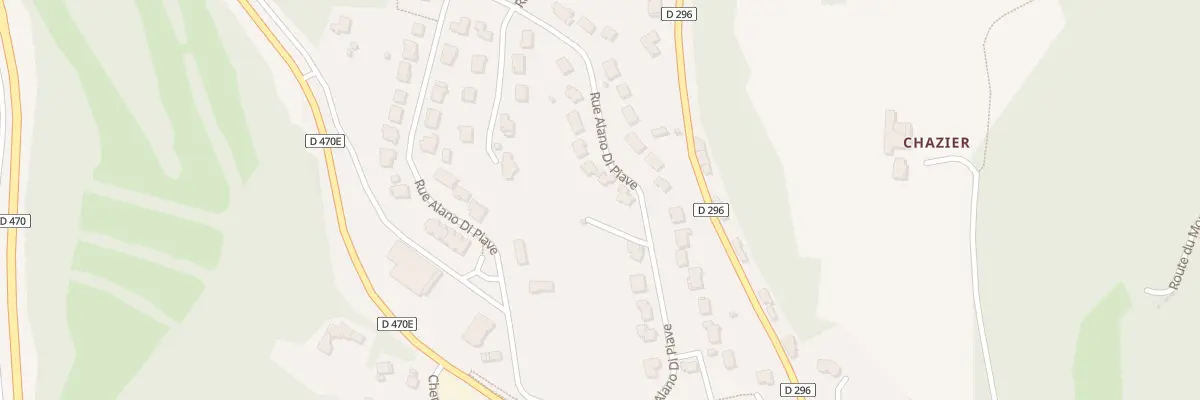 Plan du 13 Rue Alano Di Piave à Moirans-en-Montagne