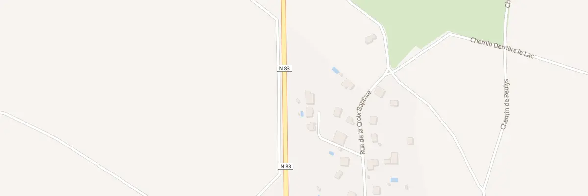 Plan du 15 Rue de Croix Baptiste à Buvilly