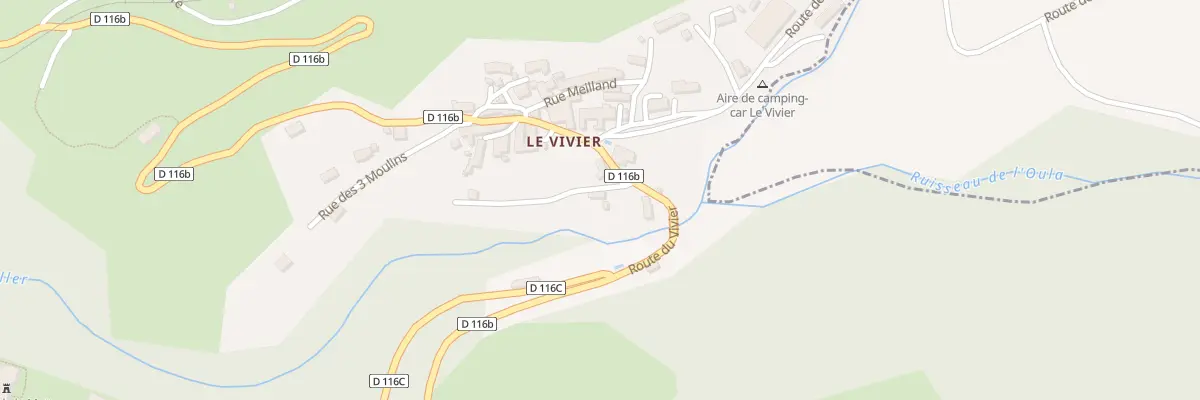 Plan du 20 Rue des 3 Moulins à Vaujany