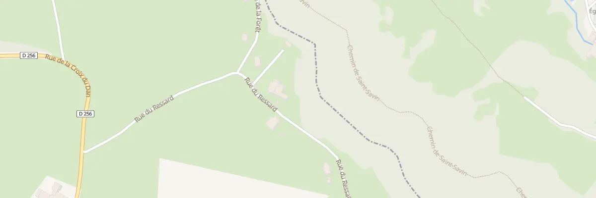 Plan du 5037 Le Grand Ressard à Barretaine