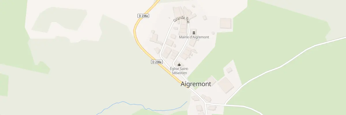 Plan du 5 Rue Grande Rue à Aigremont