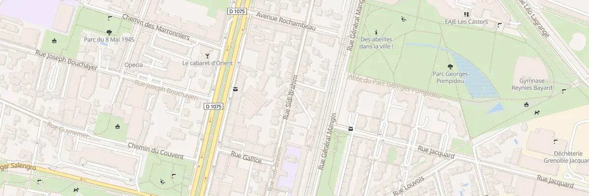 Plan du 35T Rue Sidi-Brahim à Grenoble
