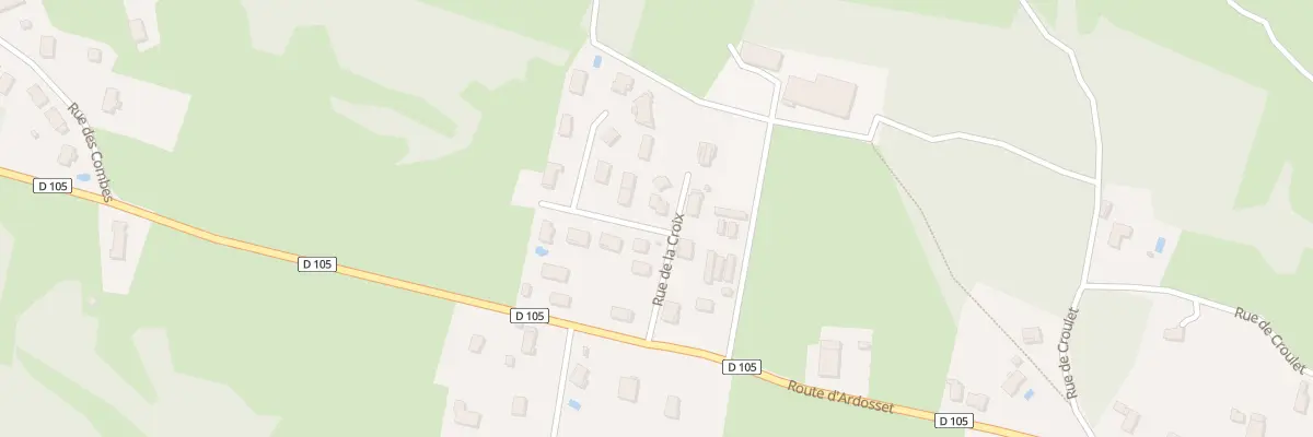 Plan du 5592 La Croix du Mort à Ceyzérieu