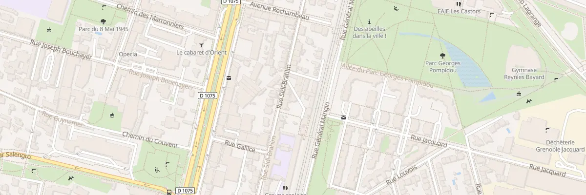 Plan du 35B Rue Sidi-Brahim à Grenoble
