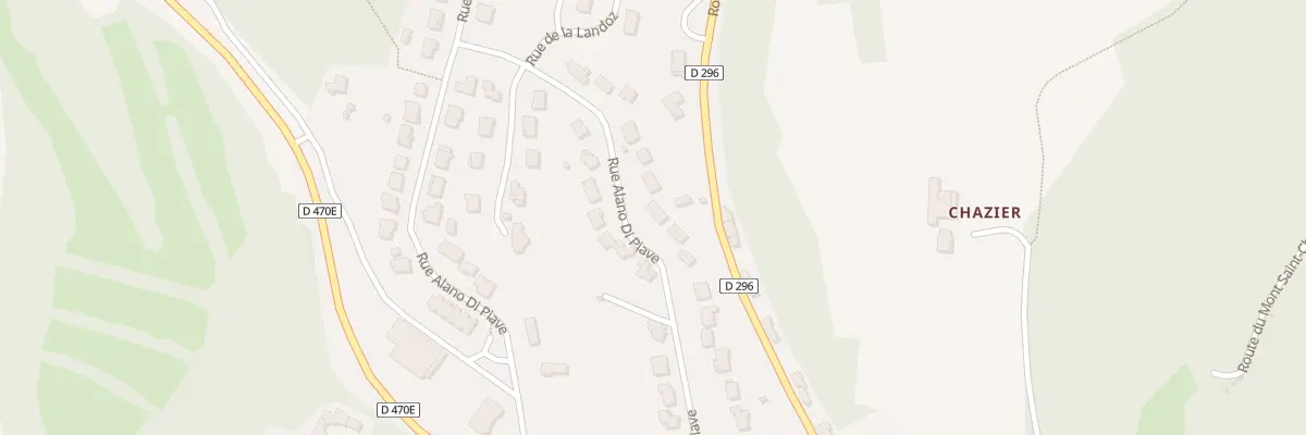 Plan du 20 Rue Alano Di Piave à Moirans-en-Montagne