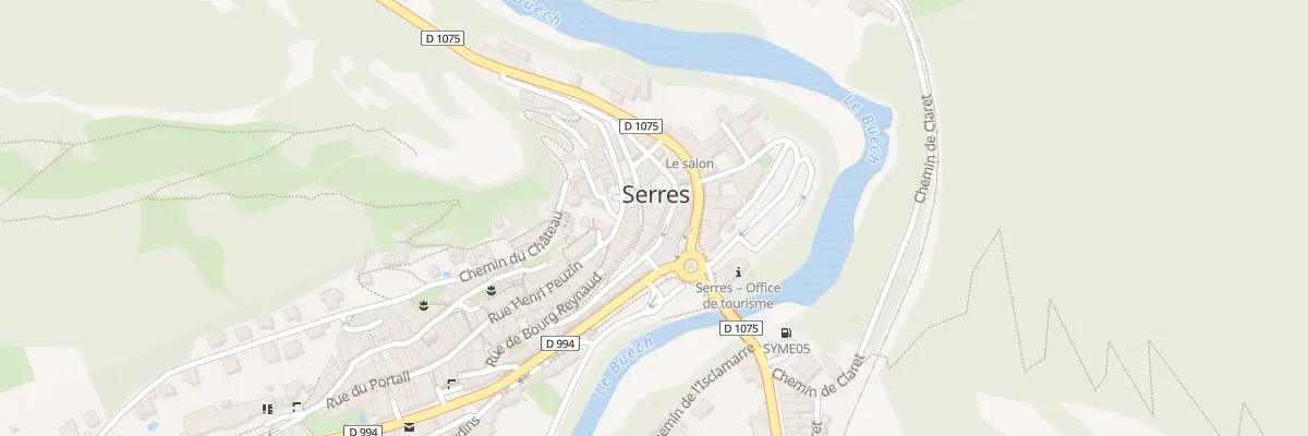 Plan du 5 Pl de la Fontaine à Serres
