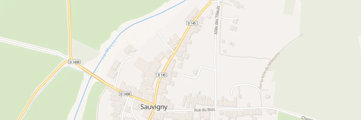 Plan du 10B Rue de Traveron à Sauvigny