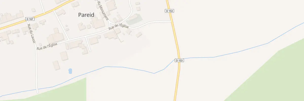 Plan du 16 Rue de l’Eglise à Pareid