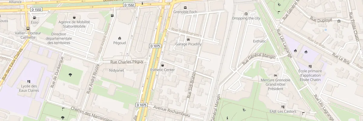 Plan du 10 Rue Belledonne à Grenoble