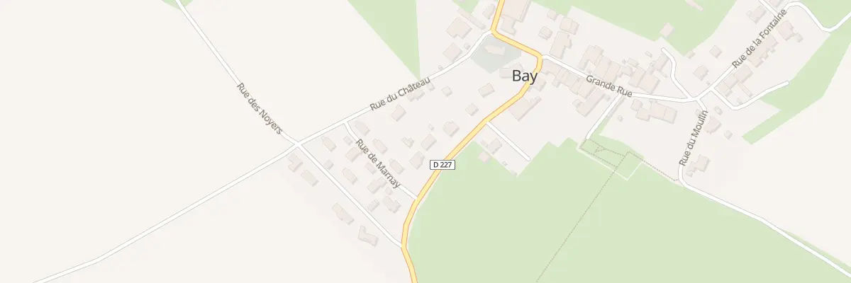 Plan du 8 Rue de Marnay à Bay
