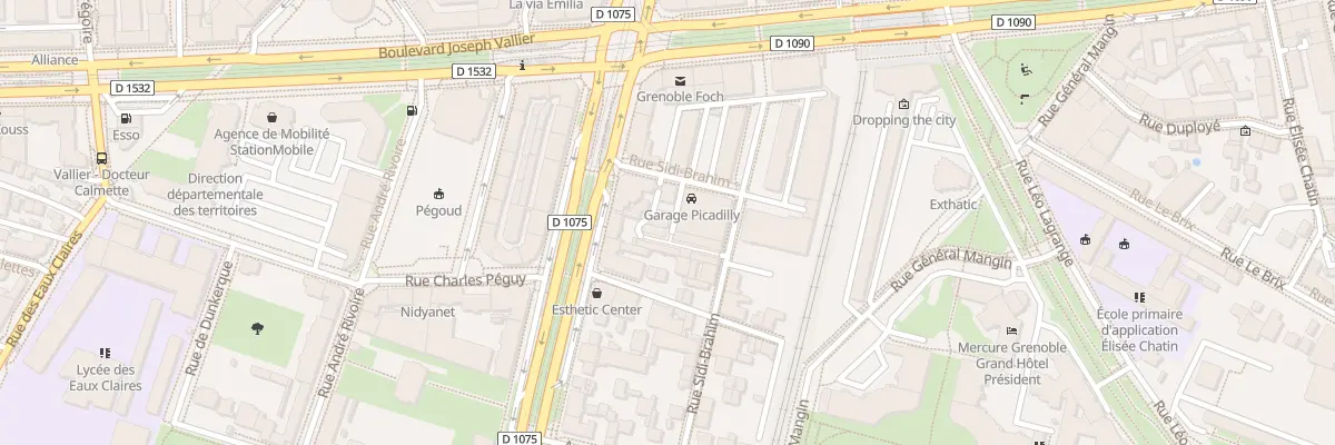 Plan du 4T Rue Sidi-Brahim à Grenoble