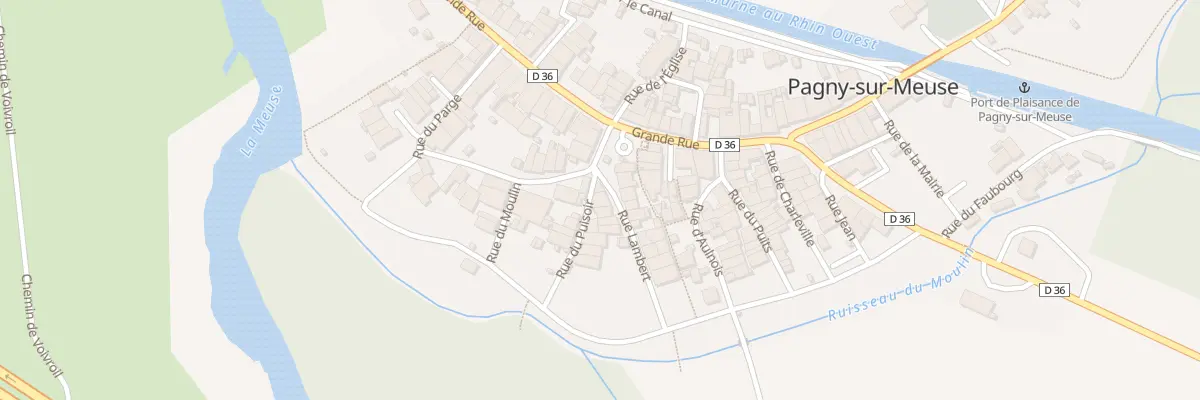 Plan du 4 Rue Lambert à Pagny-sur-Meuse