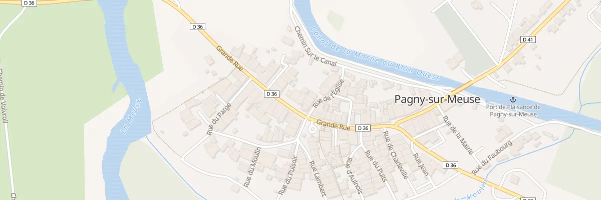 Plan du 24T Gr Grande Rue à Pagny-sur-Meuse